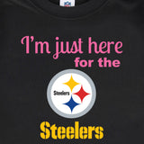 Pittsburgh Steelers Short Sleeve Tee-Gerber Childrenswear Wholesale