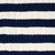 Just Born® Navy and White Striped Cable Knit Blanket-Gerber Childrenswear Wholesale