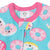 Baby Girls Donuts Fleece Pajamas-Gerber Childrenswear Wholesale