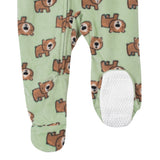 Baby Boys Bear Fleece Pajama-Gerber Childrenswear Wholesale