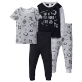 4-Piece Baby Boys Out Of This World Cotton Pajamas-Gerber Childrenswear Wholesale