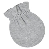 8-Pack Baby Gray Heather No Scratch Mittens-Gerber Childrenswear Wholesale