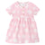 Infant & Toddler Girls Pink Floral Gauze Dress-Gerber Childrenswear Wholesale