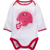 3-Piece Baby Boys 49Ers Bodysuit, Footed Pant, & Cap Set-Gerber Childrenswear Wholesale