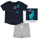 2-Piece Boys Dino Shorts Set-Gerber Childrenswear Wholesale