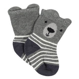 6-Pack Baby Boys Bear Wiggle Proof® Socks-Gerber Childrenswear Wholesale