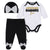 3-Piece Las Vegas Raiders Bodysuit, Pant, and Cap Set-Gerber Childrenswear Wholesale