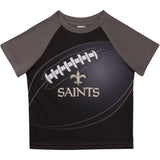 New Orleans Saints Toddler Boys Short Sleeve Tee Shirt-Gerber Childrenswear Wholesale
