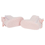 Baby Girls Pink Bow Faux Suede Boots-Gerber Childrenswear Wholesale