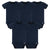 5-Pack Navy Premium Short Sleeve Onesies® Bodysuits-Gerber Childrenswear Wholesale