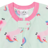 Baby Girls Unicorn Fleece Pajamas-Gerber Childrenswear Wholesale