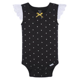 4-Pack Baby Girls Bee Garden Sleeveless Onesies® Bodysuits-Gerber Childrenswear Wholesale