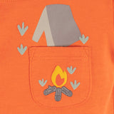 2-Piece Baby & Toddler Boys Camping Fun Pocket Tee & Knit Shorts Set-Gerber Childrenswear Wholesale