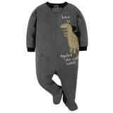 4-Pack Baby Boys Dino Sleep 'N Plays-Gerber Childrenswear Wholesale