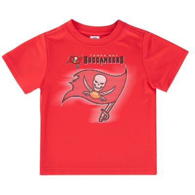 Tampa Bay Buccaneers Toddler Boys Short Sleeve Tee Shirt-Gerber Childrenswear Wholesale