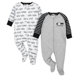 2-Pack Baby Boys Good Morning and Bear Sleep N' Plays-Gerber Childrenswear Wholesale