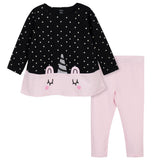 2-Piece Toddler Girls Unicorn Tunic and Legging Set-Gerber Childrenswear Wholesale