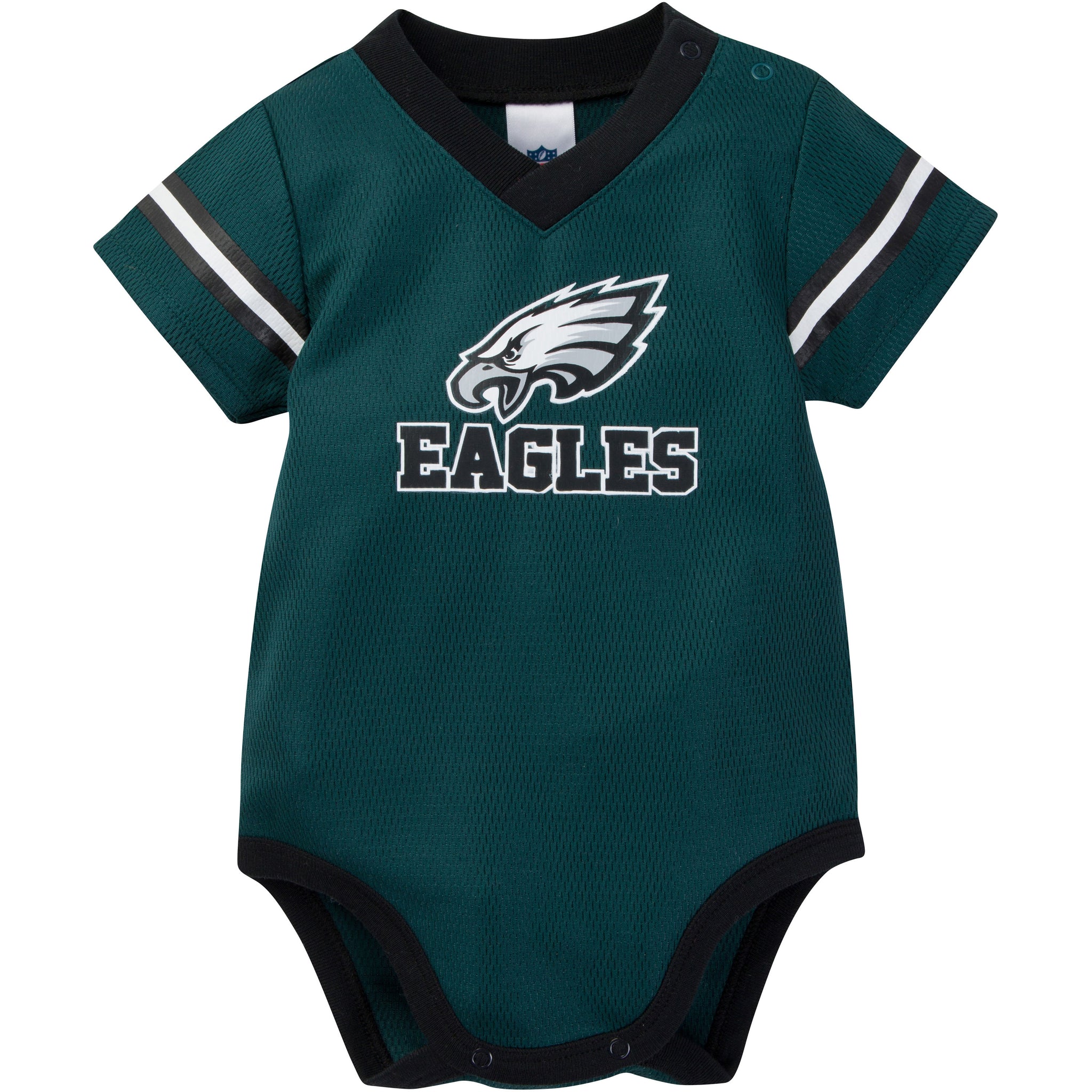 Baby Boys Eagles Short Sleeve Jersey Bodysuit-Gerber Childrenswear Wholesale