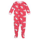 4-Pack Baby Girls Unicorn/Sunshine Snug Fit Pajamas-Gerber Childrenswear Wholesale