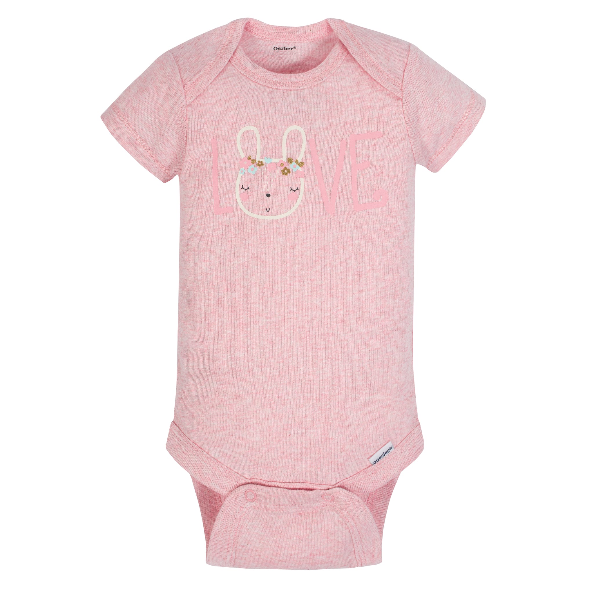 3-Piece Organic Baby Girls Rabbit Take Me Home Set-Gerber Childrenswear Wholesale