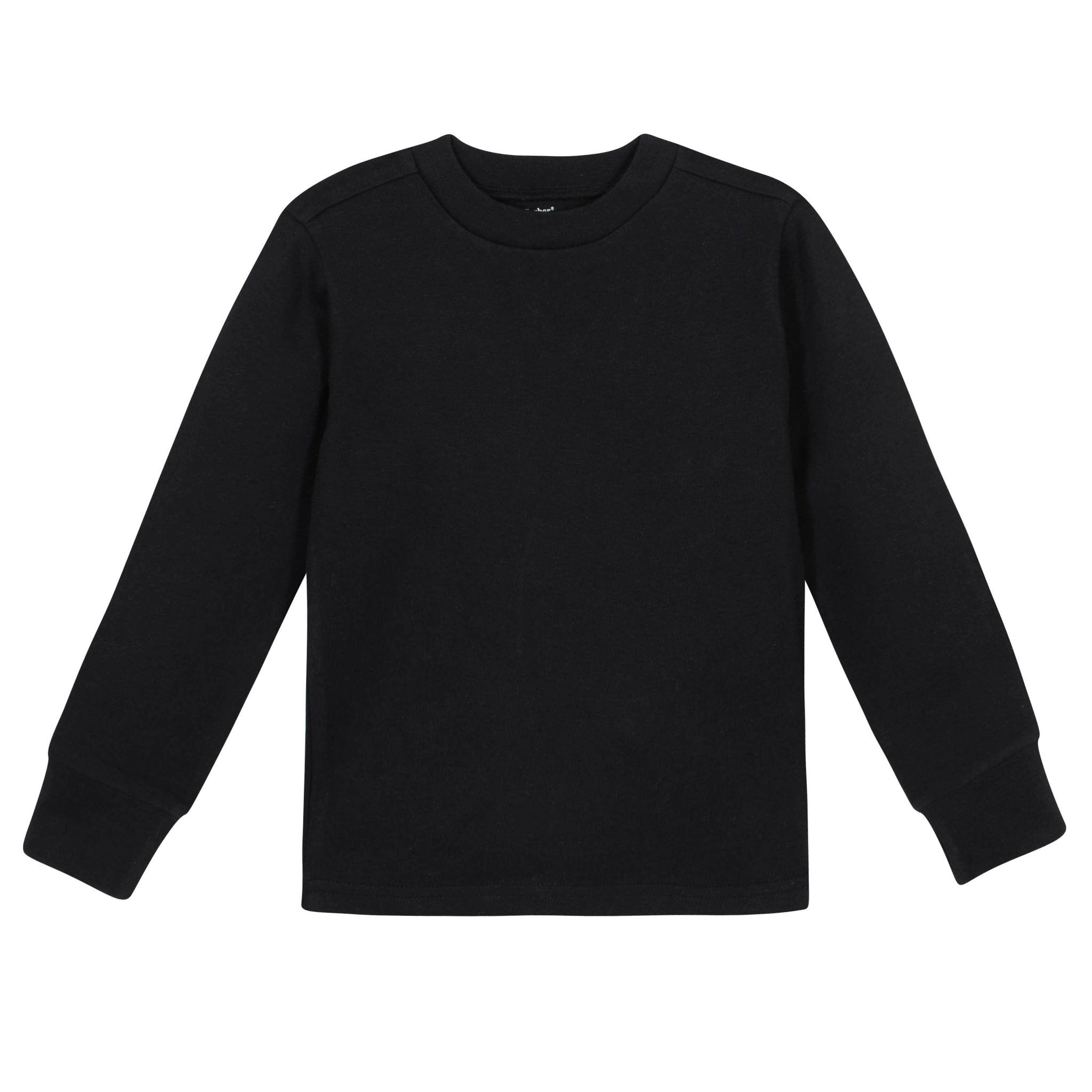 Premium Long Sleeve Tee in Black-Gerber Childrenswear Wholesale