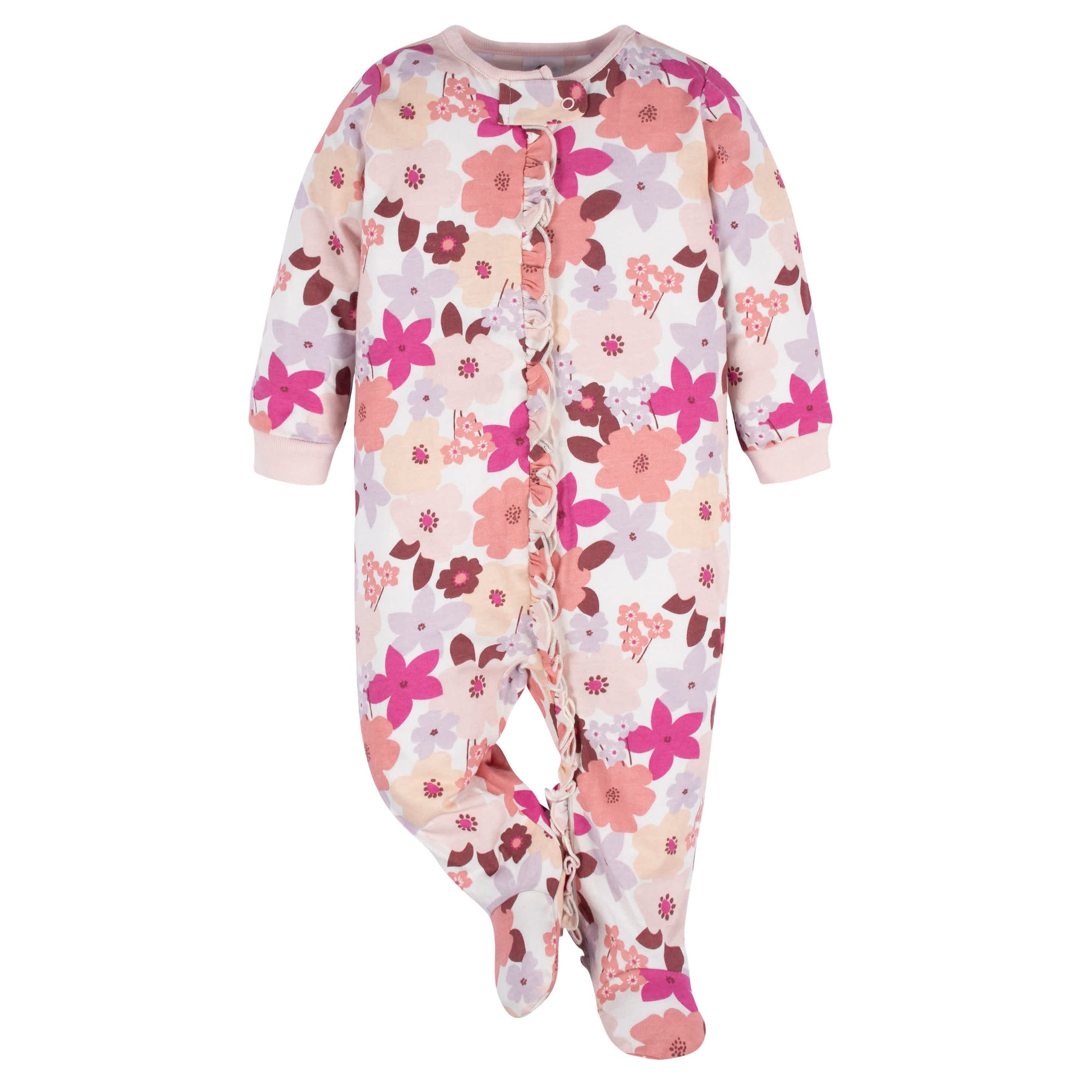 Baby Girls Cherry Blossom Sleep 'N Play-Gerber Childrenswear Wholesale