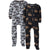 2-Pack Boys Camo Snug Fit Footed Cotton Pajamas-Gerber Childrenswear Wholesale