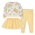 3-Piece Baby & Toddler Girls Golden Flowers French Terry Top, Tulle Tutu, & Legging Set-Gerber Childrenswear Wholesale