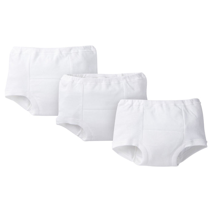 Gerber 3-pack White Training Pants-Gerber Childrenswear Wholesale