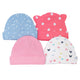 4-pack Girls Cap-Gerber Childrenswear Wholesale