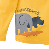 2-Piece Baby & Toddler Boys Animals Long Sleeve Shirt & Jogger Pants Set-Gerber Childrenswear Wholesale