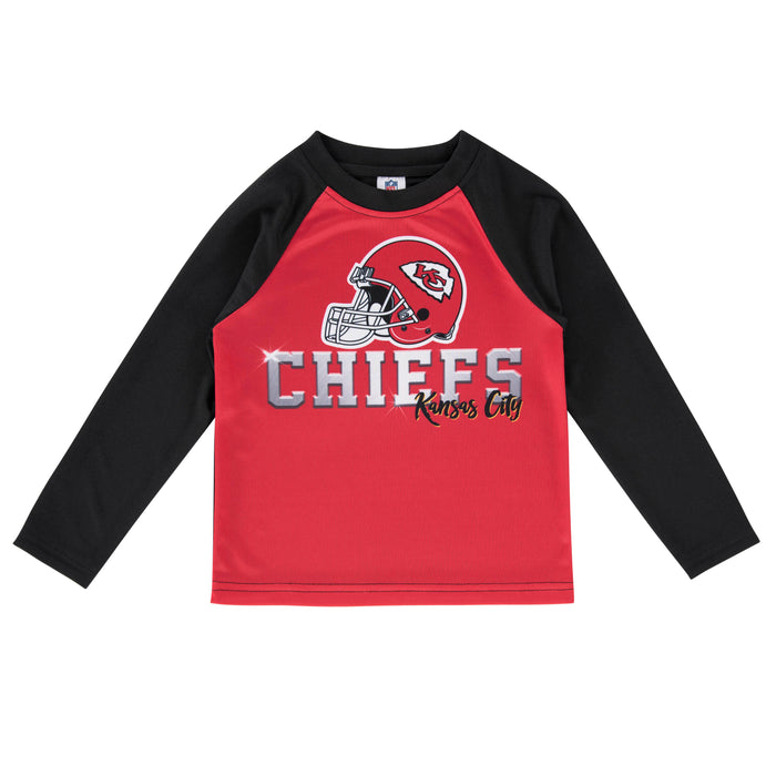 Kansas City Chiefs Toddler Boys Long Sleeve Tee-Gerber Childrenswear Wholesale