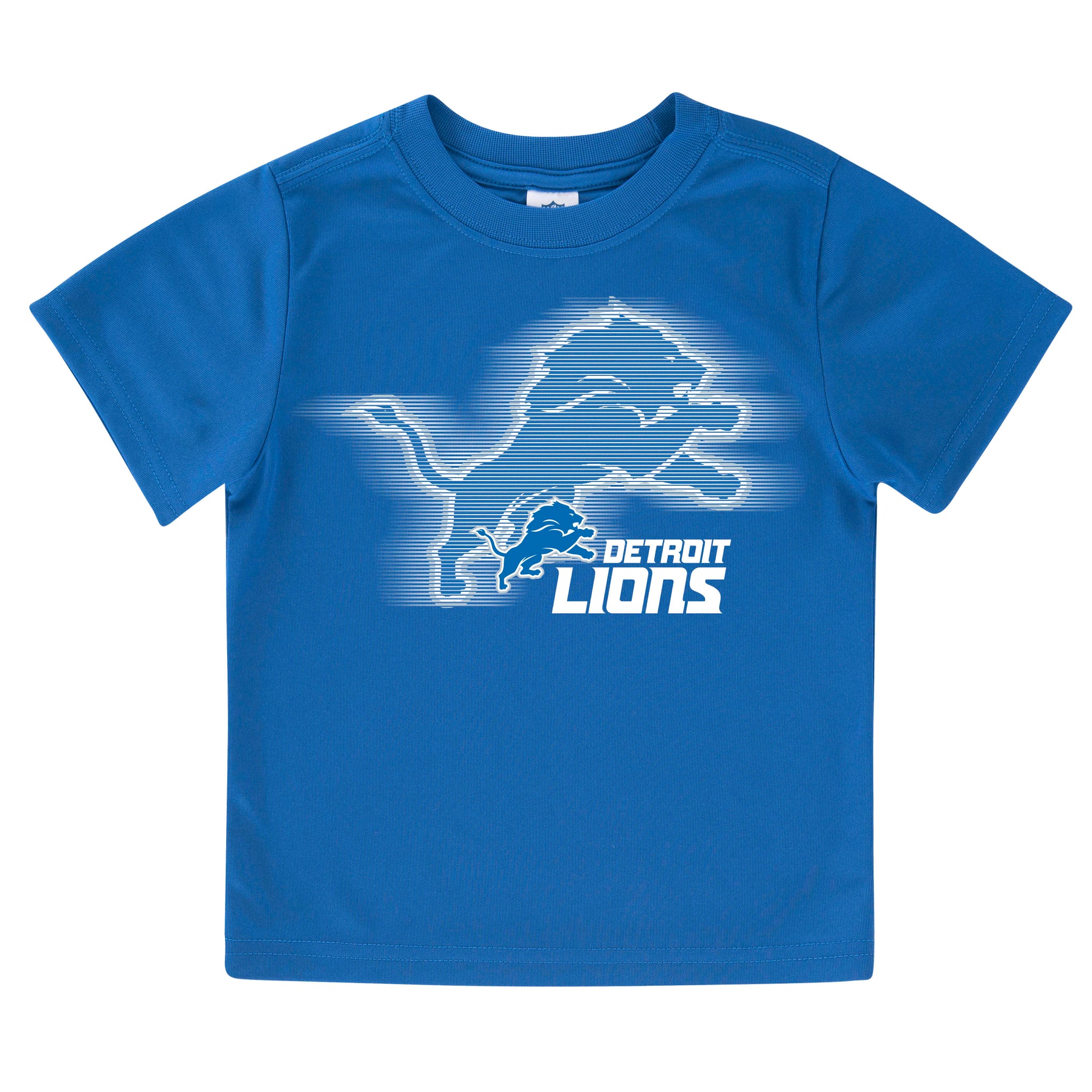 Detroit Lions Toddler Boys Short Sleeve Tee Shirt-Gerber Childrenswear Wholesale