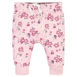 2-Pack Organic Baby Girls Wild Flower Pants-Gerber Childrenswear Wholesale
