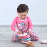4-Piece Infant & Toddler Girls Donuts Snug Fit Cotton Pajamas-Gerber Childrenswear Wholesale