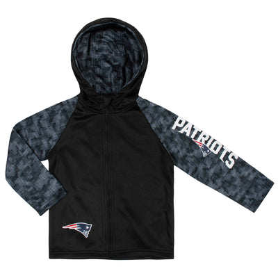 Toddler Boys New England Patriots Hooded Jacket-Gerber Childrenswear Wholesale