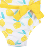 Baby Girls Lemon Squeeze One-Piece Swimsuit With Ruffle-Gerber Childrenswear Wholesale