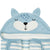 Baby Boys Fox Hooded Bath Wrap-Gerber Childrenswear Wholesale