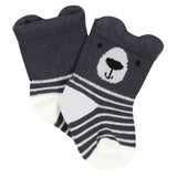 6-Pack Baby Boys Bear Wiggle Proof® Socks-Gerber Childrenswear Wholesale