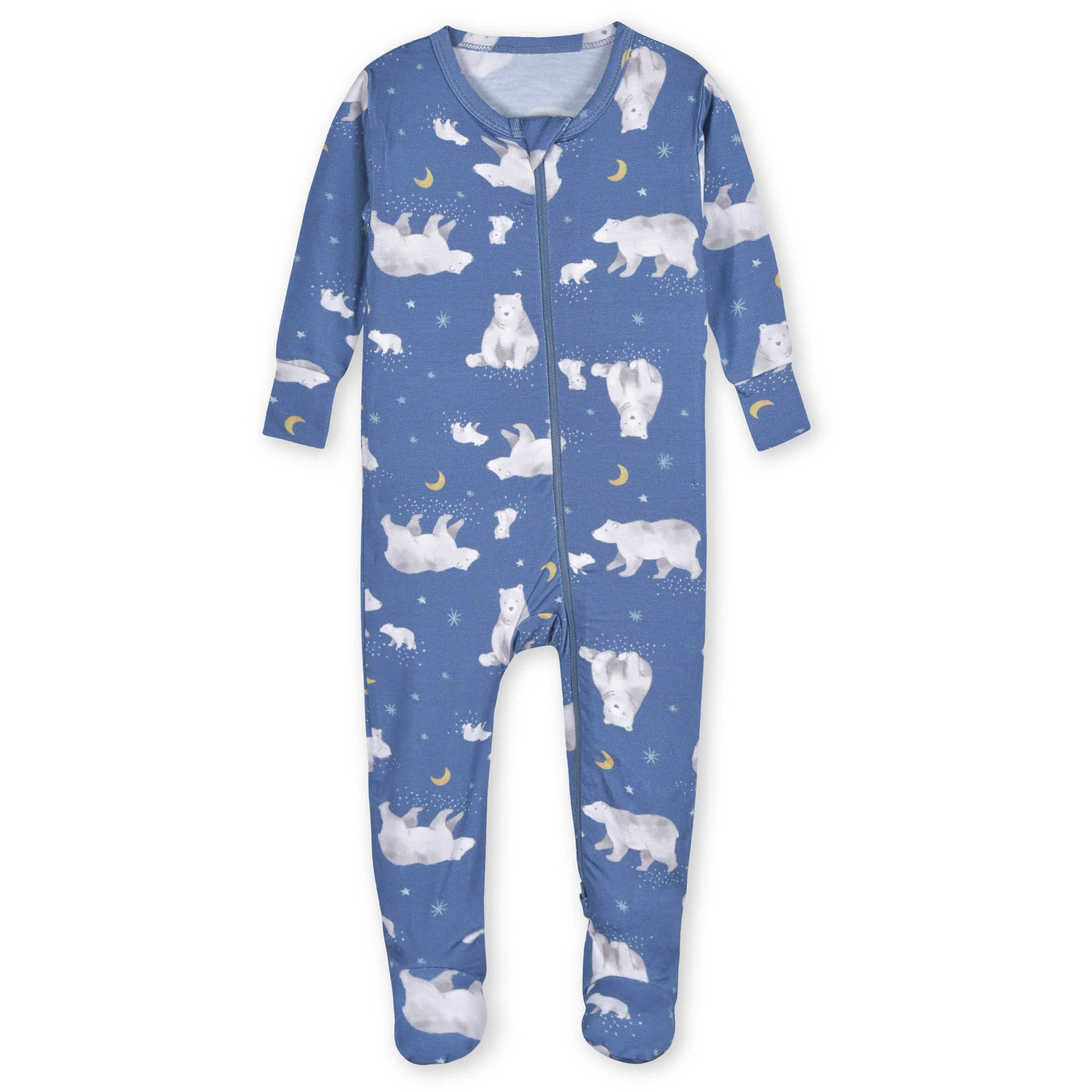 Baby & Toddler Polar Night Buttery Soft Viscose Made from Eucalyptus Snug Fit Footed Pajamas-Gerber Childrenswear Wholesale