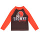 Toddler Boys Cleveland Browns Long Sleeve Tee Shirt-Gerber Childrenswear Wholesale