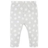 4-Piece Baby Girls Dots Of Rainbows Onesies® Bodysuit, Tee, Skort & Pant Set-Gerber Childrenswear Wholesale