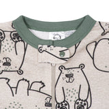 2-Pack Boys Bear Snug Fit Footed Cotton Pajamas-Gerber Childrenswear Wholesale
