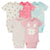5-Pack Organic Baby Girls Floral Onesies® Bodysuits-Gerber Childrenswear Wholesale