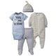 4-Piece Baby Boys Bear Take Me Home Set-Gerber Childrenswear Wholesale