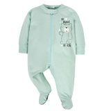 4-Pack Baby Boys Bear Zip Front Sleep ‘n Plays-Gerber Childrenswear Wholesale