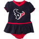 NFL 2-Piece Baby Girls Texans Dress with Diaper Cover-Gerber Childrenswear Wholesale