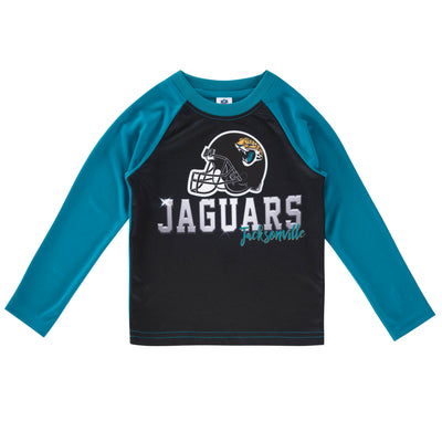 Jacksonville Jaguars Toddler Boys Long Sleeve Tee Shirt-Gerber Childrenswear Wholesale