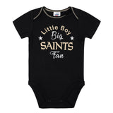 Baby Boys 3-Piece New Orleans Saints Bodysuit, Gown, and Cap Set-Gerber Childrenswear Wholesale