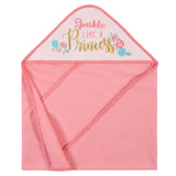 12-Piece Baby Neutral Princess Hooded Towels & Washcloths Set-Gerber Childrenswear Wholesale
